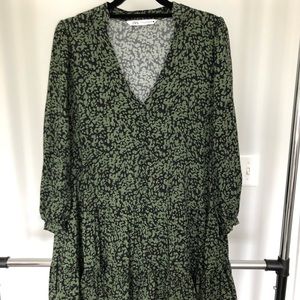 Zara Ruffle Hem Boho Dress